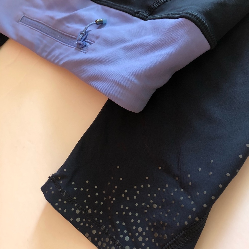 Lululemon Tight Stuff Crop inkwell lullaby size 4 - Picture 7 of 8